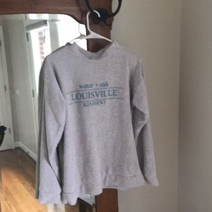 Water and oak sweater